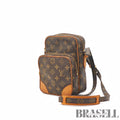 LOUIS VUITTON Monogram Amazon M45236 Shoulder Bag Brown 【ImportFeeFREE】