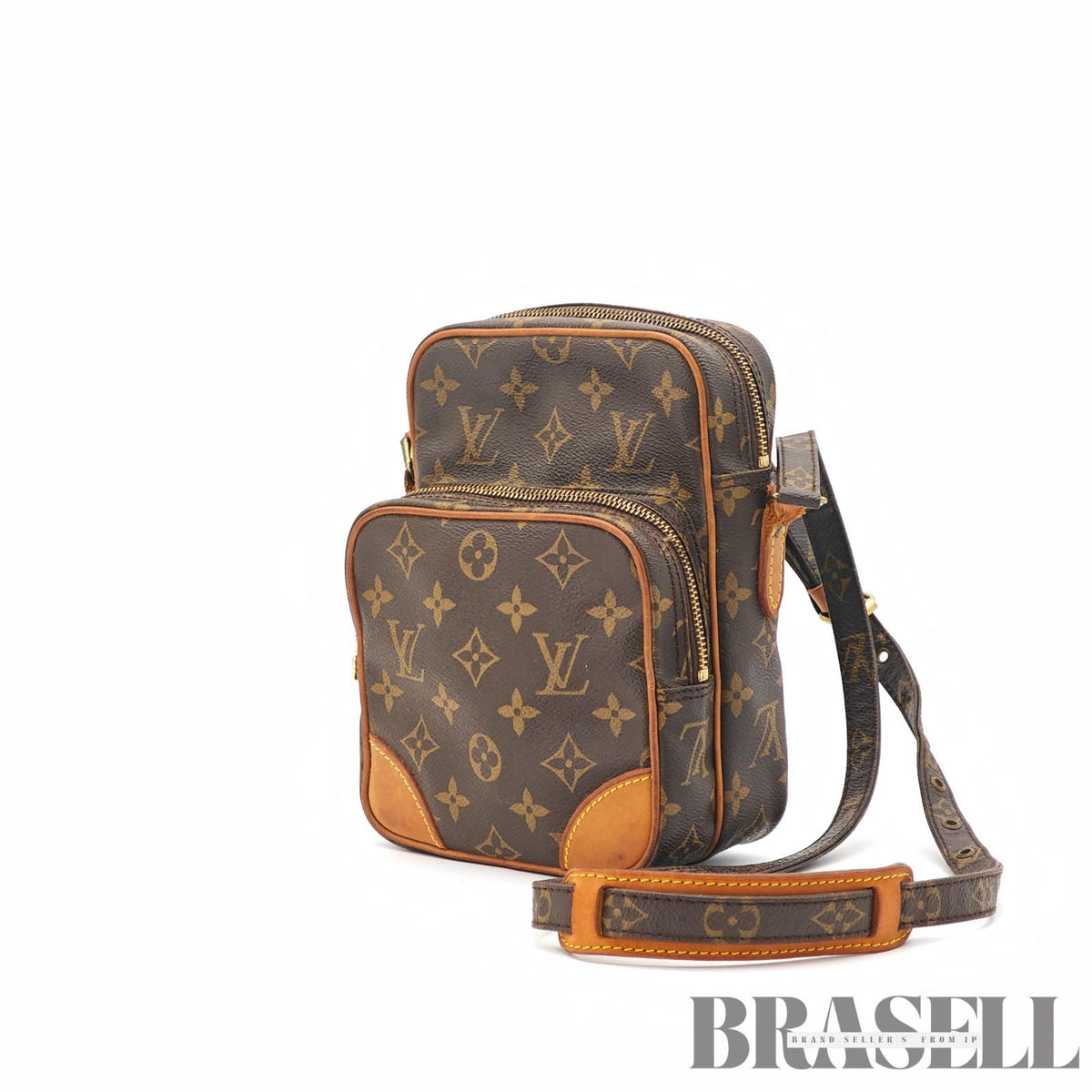 LOUIS VUITTON Monogram Amazon M45236 Shoulder Bag Brown 【ImportFeeFREE】