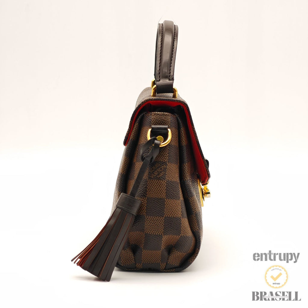 LOUIS VUITTON Croisette N53000 2way Handbag Shoulder Bag Brown 【ImportFeeFREE】
