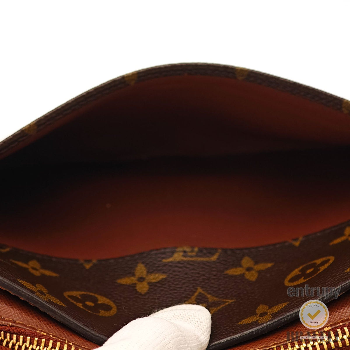 LOUIS VUITTON Orsay M51790 Clutch Hand Bag Monogram Canvas 【ImportFeeFREE】