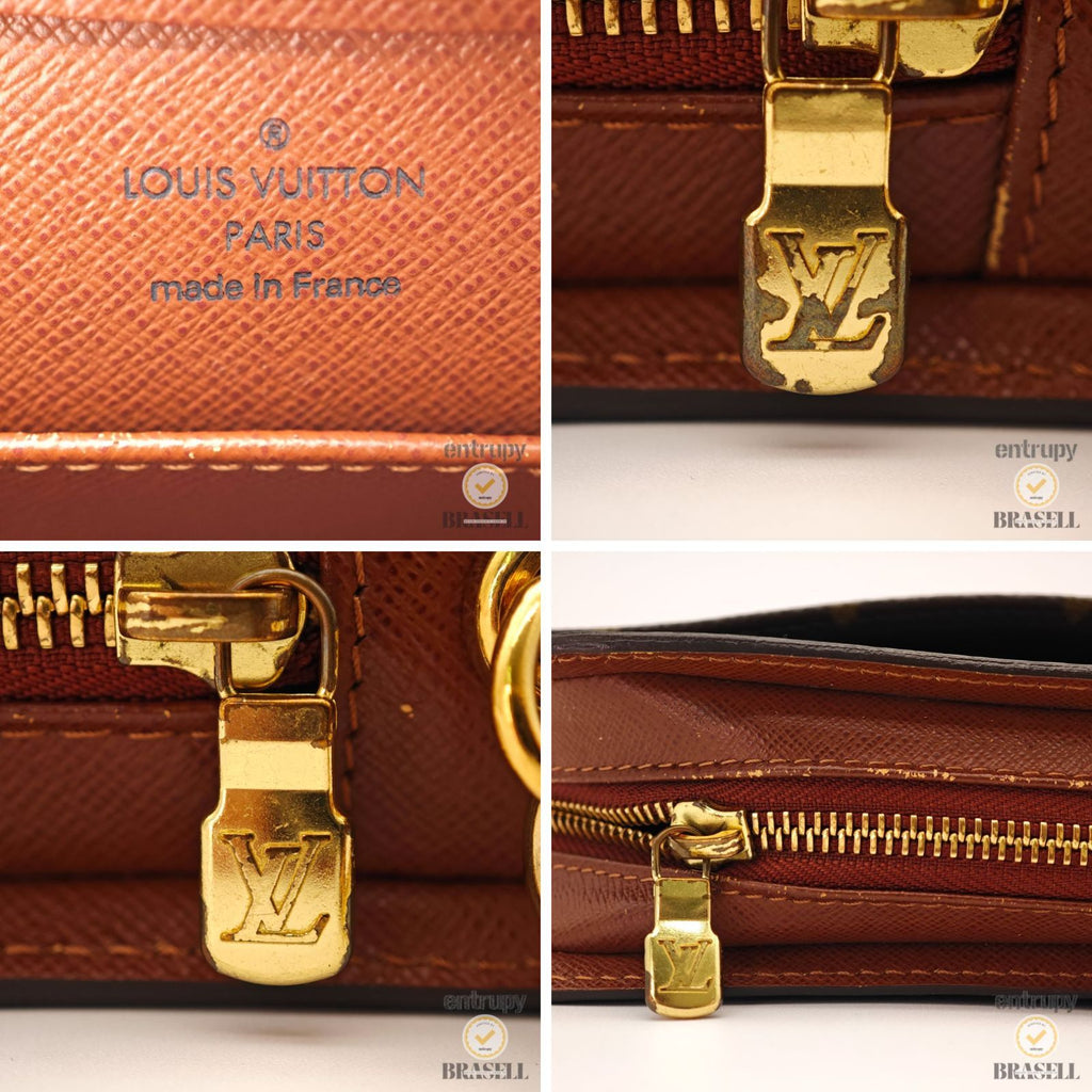 LOUIS VUITTON Orsay M51790 Clutch Hand Bag Monogram Canvas 【ImportFeeFREE】