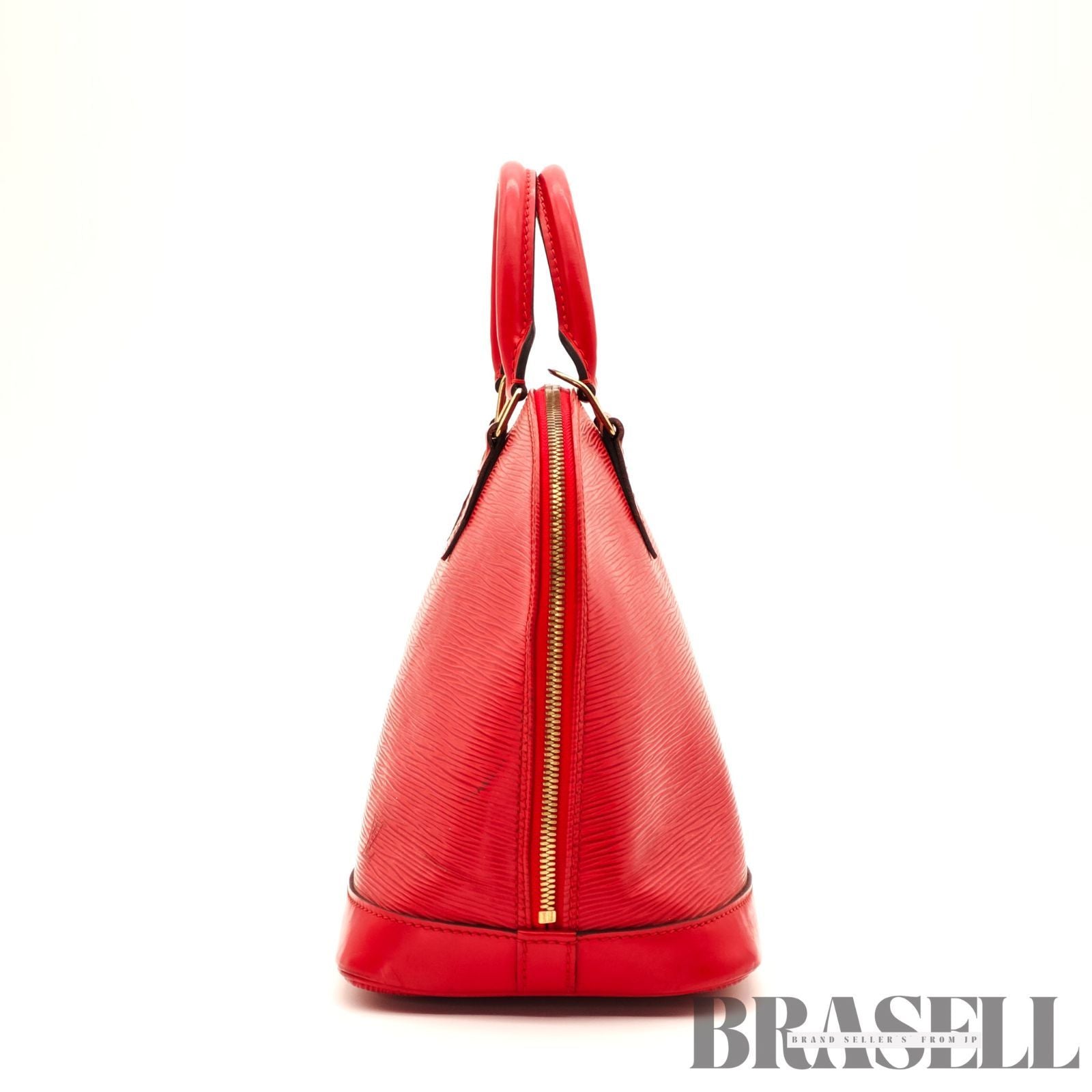 LOUIS VUITTON Epi Alma M52147 Handbag Tote Bag Red Leather 【ImportFeeFREE】