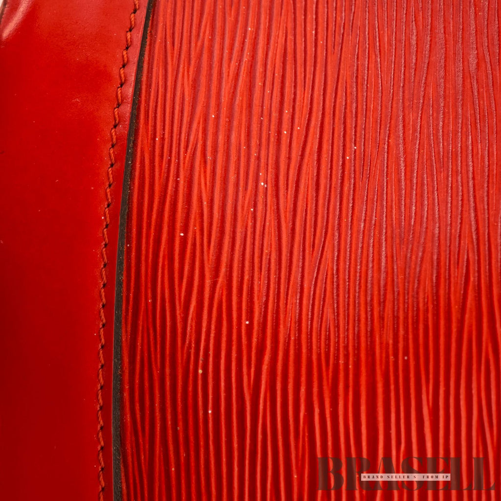 LOUIS VUITTON Epi Alma M52147 Handbag Tote Bag Red Leather 【ImportFeeFREE】