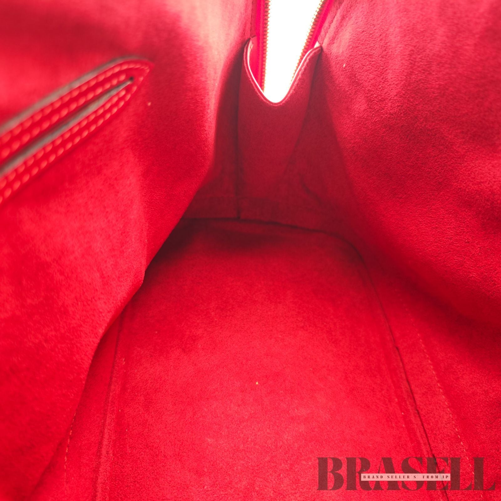 LOUIS VUITTON Epi Alma M52147 Handbag Tote Bag Red Leather 【ImportFeeFREE】