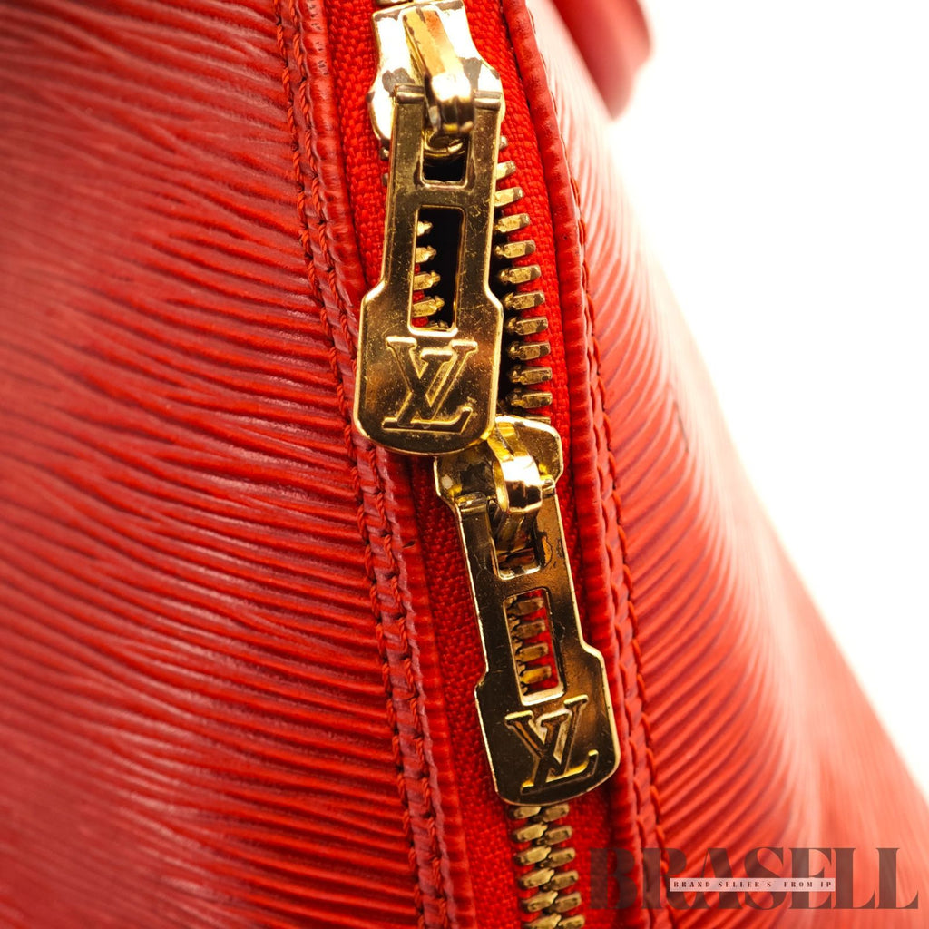 LOUIS VUITTON Epi Alma M52147 Handbag Tote Bag Red Leather 【ImportFeeFREE】