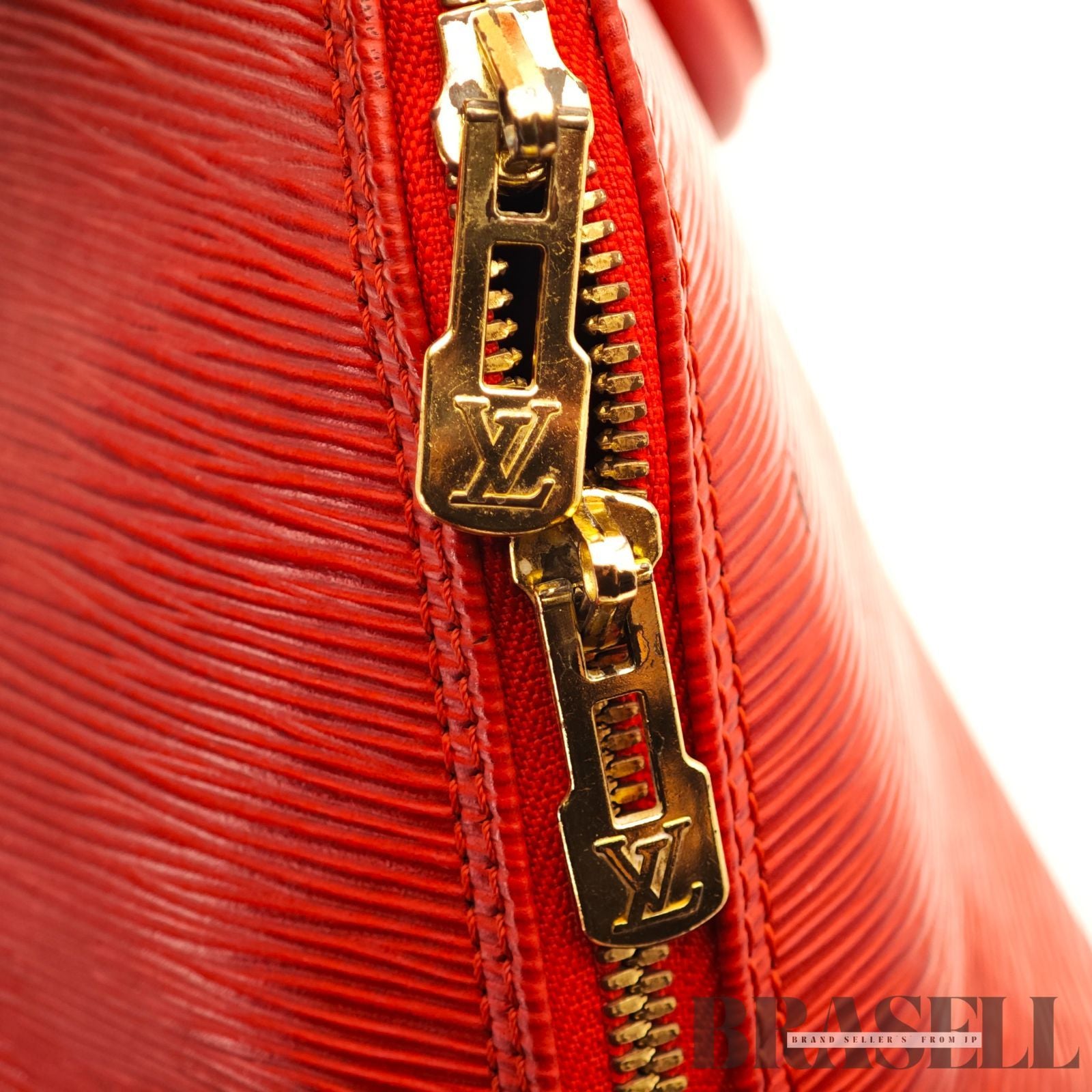 LOUIS VUITTON Epi Alma M52147 Handbag Tote Bag Red Leather 【ImportFeeFREE】