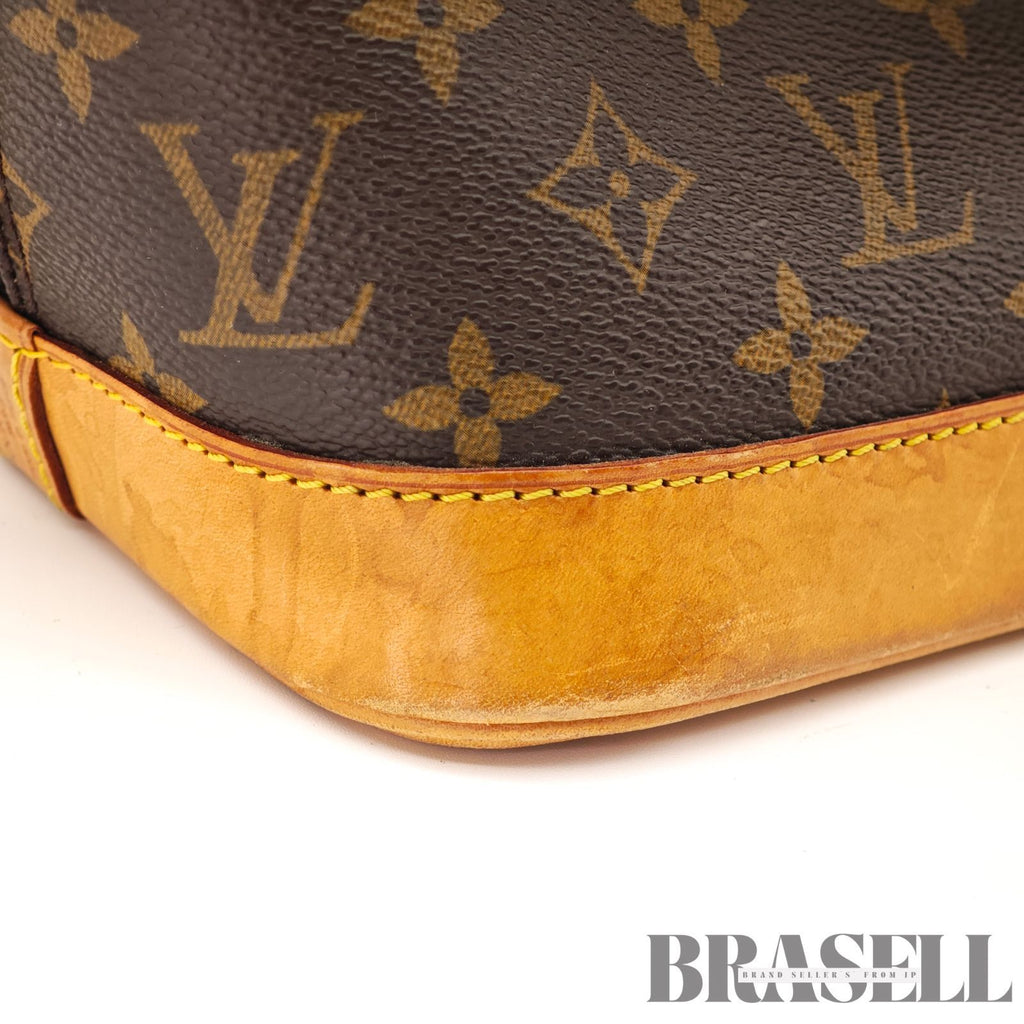 LOUIS VUITTON Monogram Alma PM M53151 Hand Bag Brown Vintage 【ImportFeeFREE】