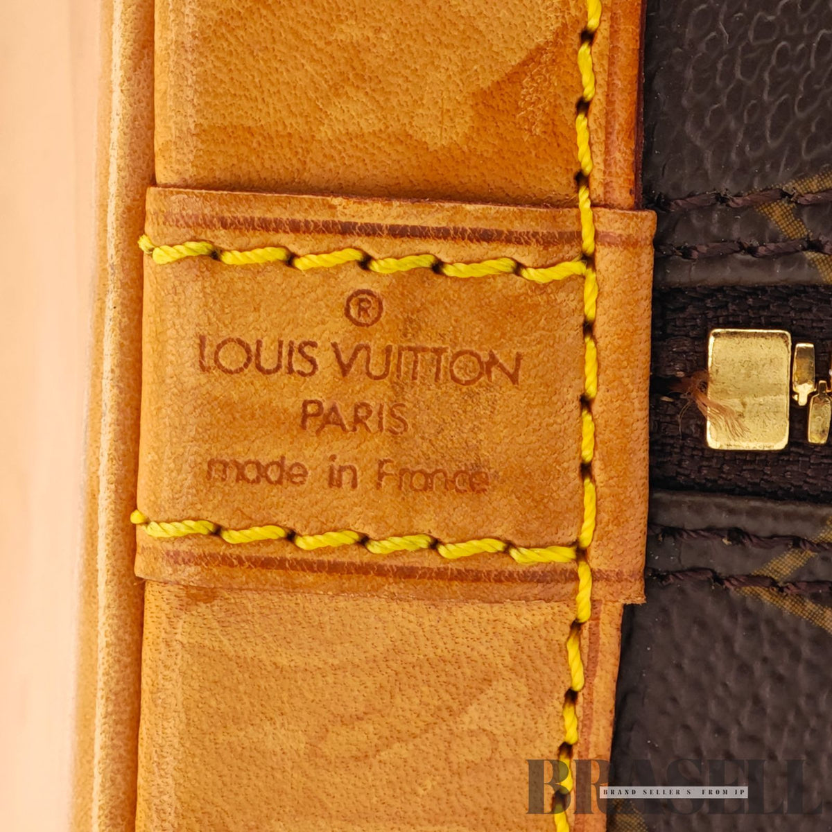 LOUIS VUITTON Monogram Alma PM M53151 Hand Bag Brown Vintage 【ImportFeeFREE】