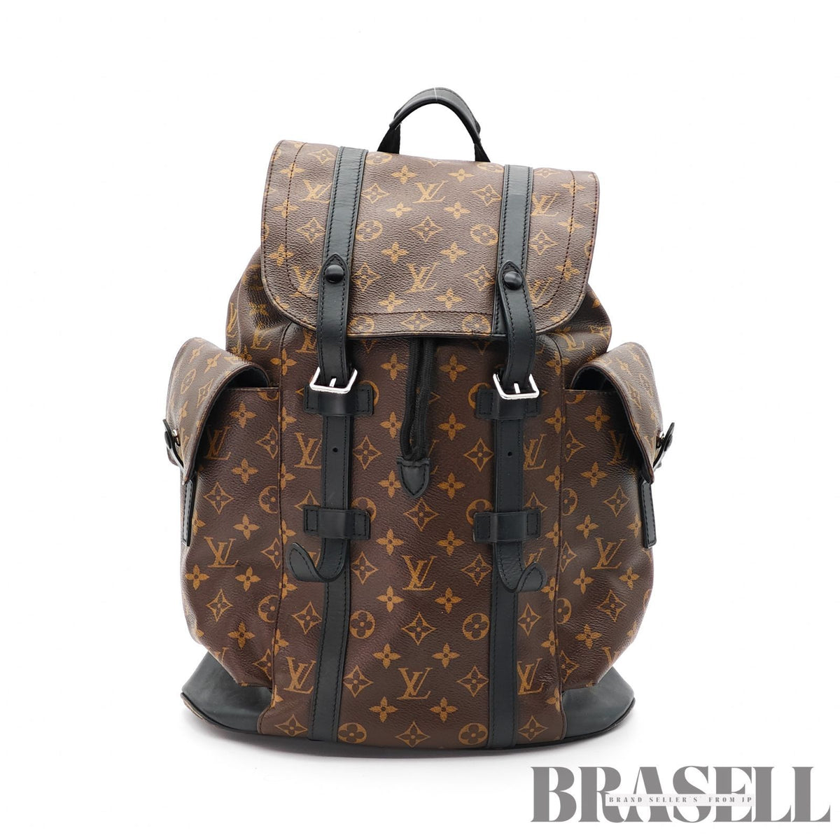 LOUIS VUITTON Christopher MM M43735 Rucksack Backpack Monogram 【ImportFeeFREE】