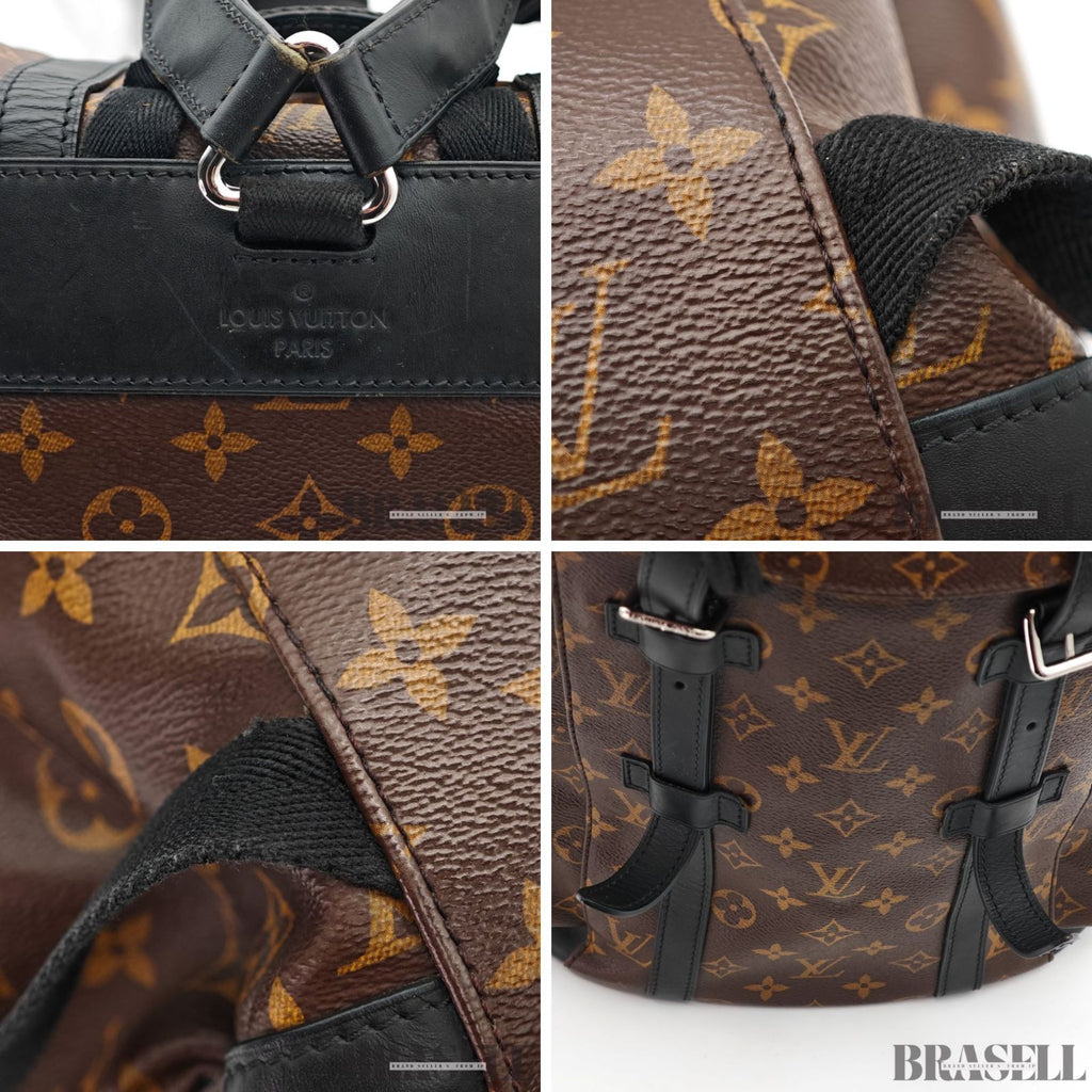 LOUIS VUITTON Christopher MM M43735 Rucksack Backpack Monogram 【ImportFeeFREE】