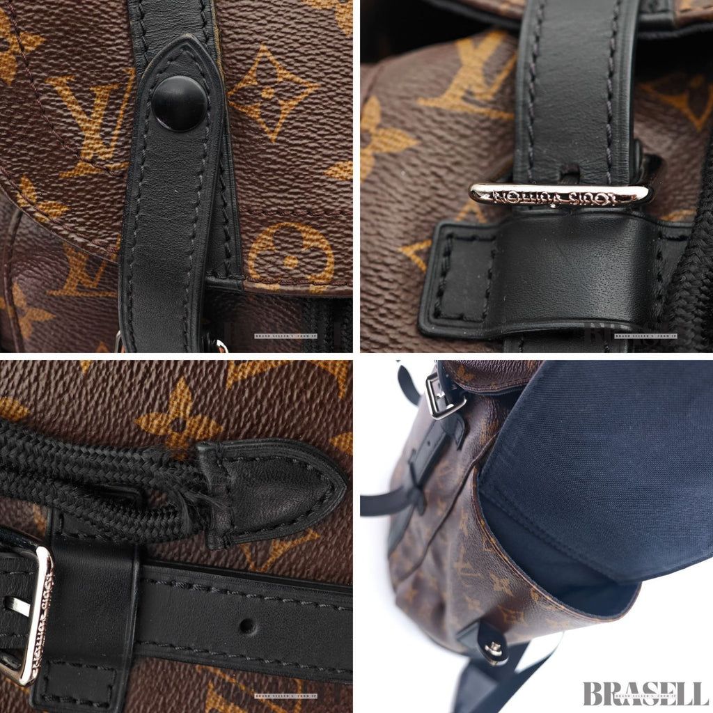 LOUIS VUITTON Christopher MM M43735 Rucksack Backpack Monogram 【ImportFeeFREE】