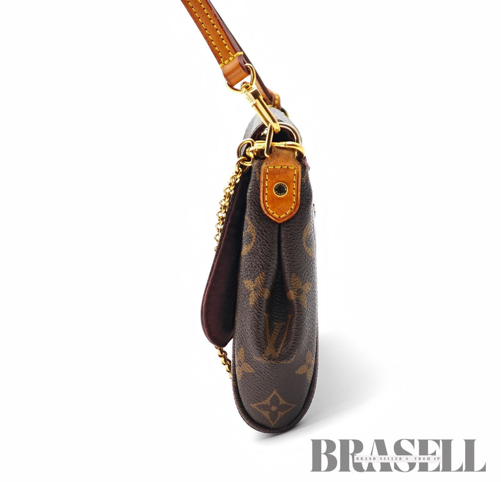 LOUIS VUITTON Monogram Favorite MM M40718 Shoulder Bag Brown 【ImportFeeFREE】