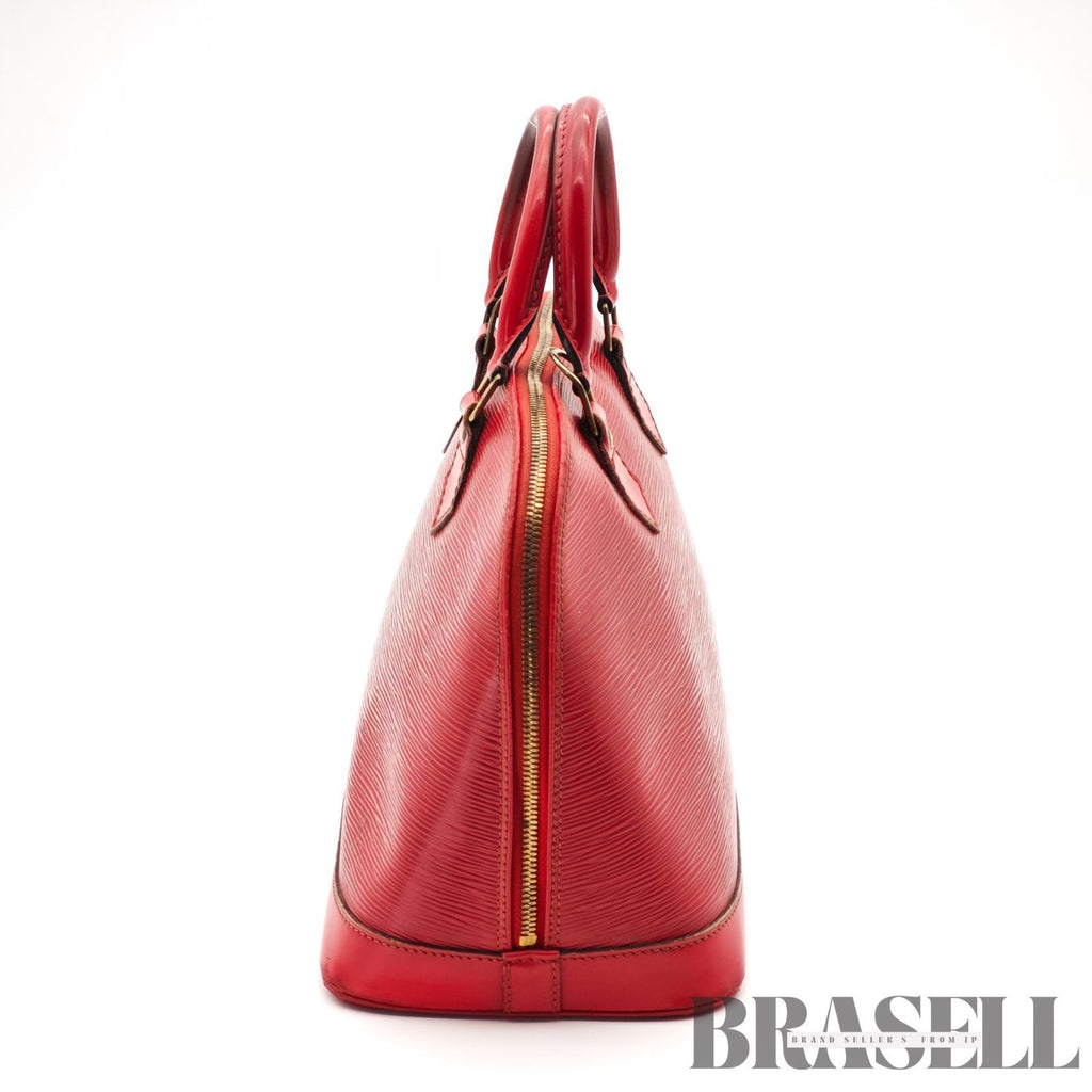 LOUIS VUITTON Epi Alma M52147 Handbag Red Women's Leather Bag【ImportFeeFREE】