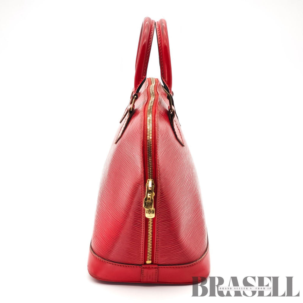 LOUIS VUITTON Epi Alma M52147 Handbag Red Women's Leather Bag【ImportFeeFREE】
