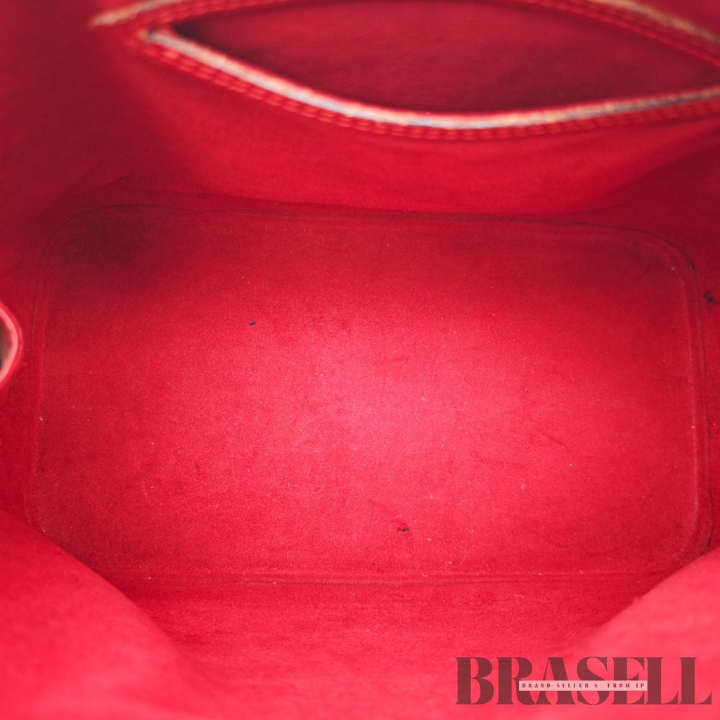 LOUIS VUITTON Epi Alma M52147 Handbag Red Women's Leather Bag【ImportFeeFREE】