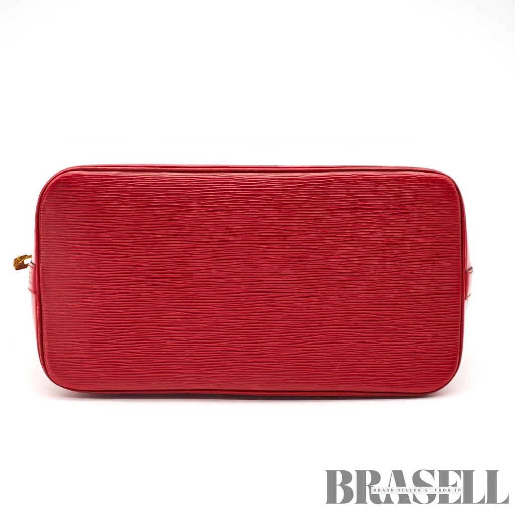 LOUIS VUITTON Epi Alma M52147 Handbag Red Women's Leather Bag【ImportFeeFREE】