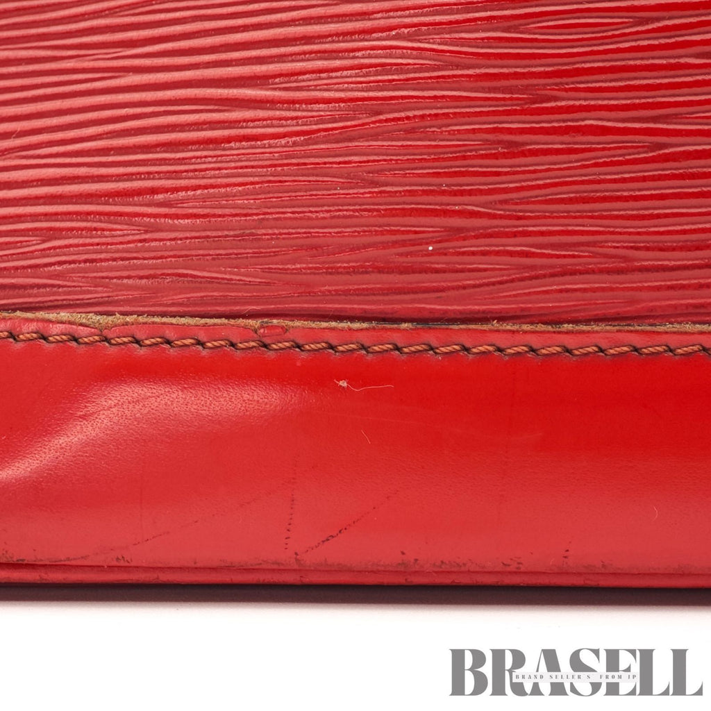 LOUIS VUITTON Epi Alma M52147 Handbag Red Women's Leather Bag【ImportFeeFREE】