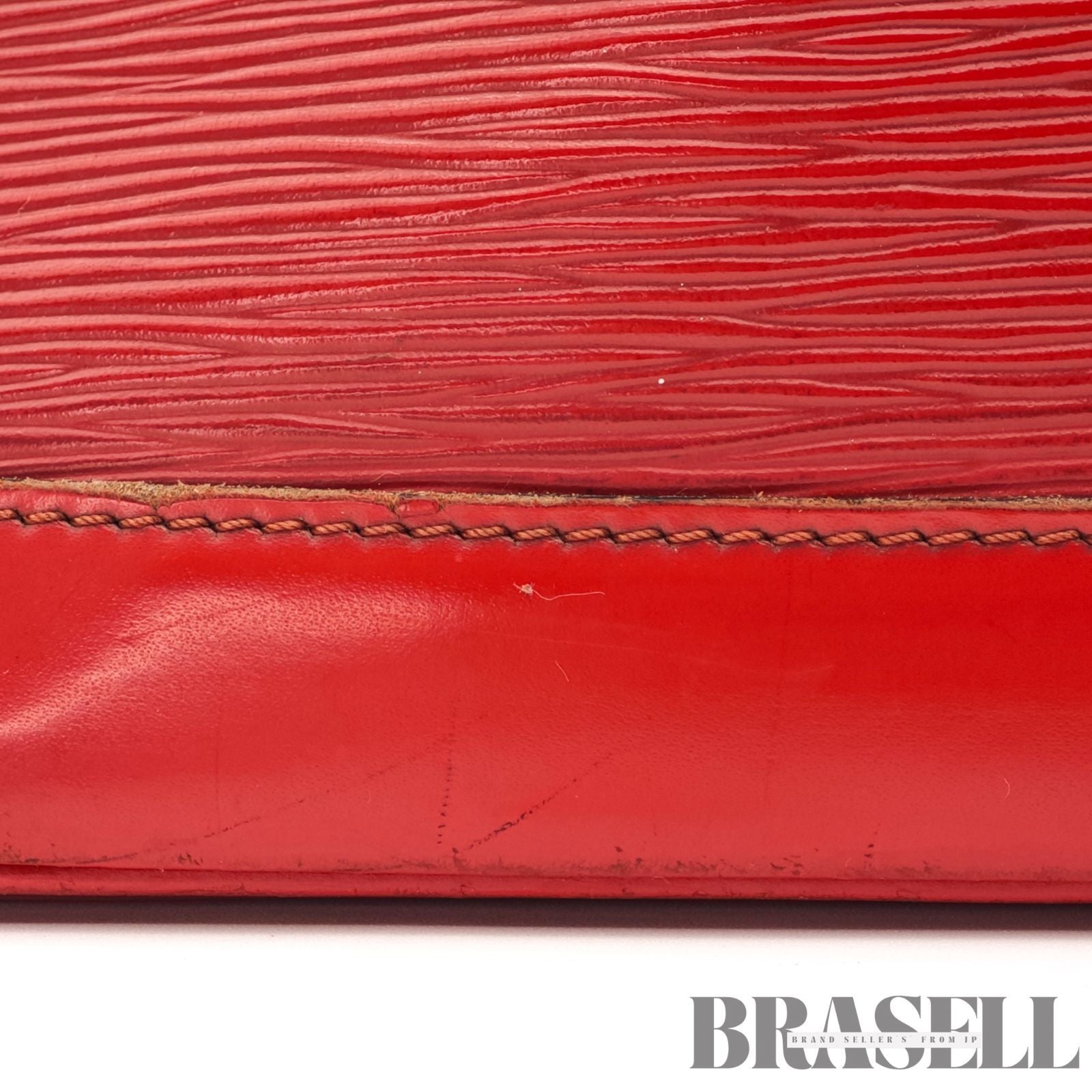 LOUIS VUITTON Epi Alma M52147 Handbag Red Women's Leather Bag【ImportFeeFREE】