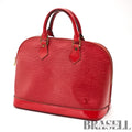 LOUIS VUITTON Epi Alma M52147 Handbag Red Women's Leather Bag【ImportFeeFREE】