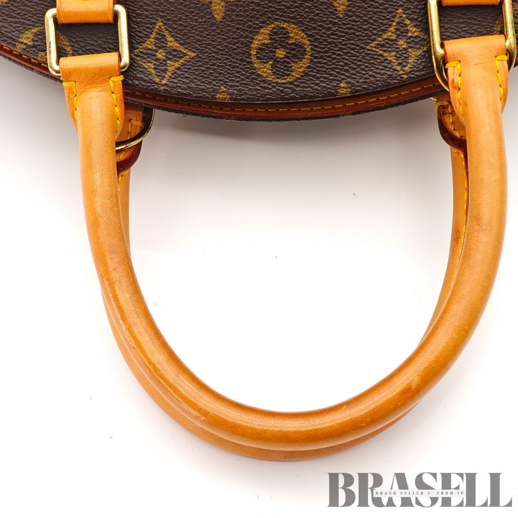 LOUIS VUITTON Monogram Ellipse MM M51126 Handbag Brown 【ImportFeeFREE】