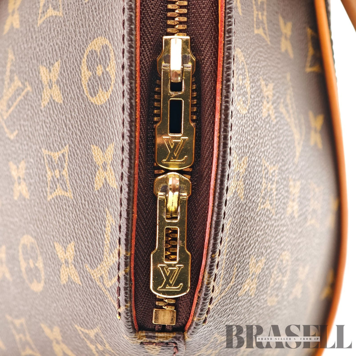 LOUIS VUITTON Monogram Ellipse MM M51126 Handbag Brown 【ImportFeeFREE】