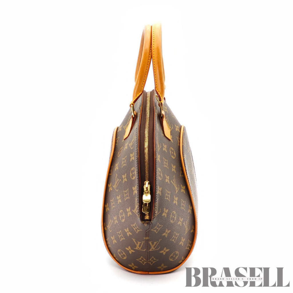 LOUIS VUITTON Monogram Ellipse MM M51126 Handbag Brown 【ImportFeeFREE】