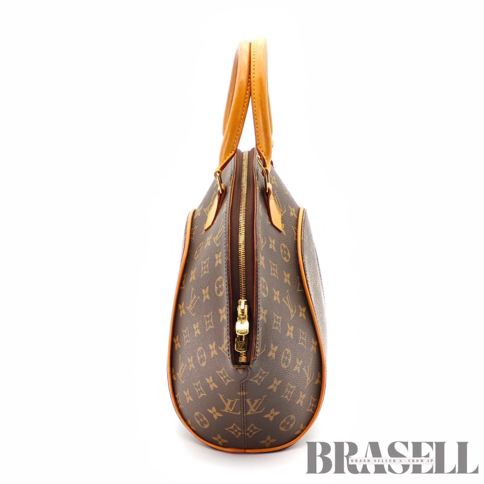 LOUIS VUITTON Monogram Ellipse MM M51126 Handbag Brown 【ImportFeeFREE】