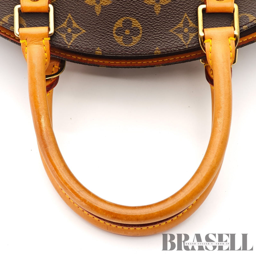 LOUIS VUITTON Monogram Ellipse MM M51126 Handbag Brown 【ImportFeeFREE】