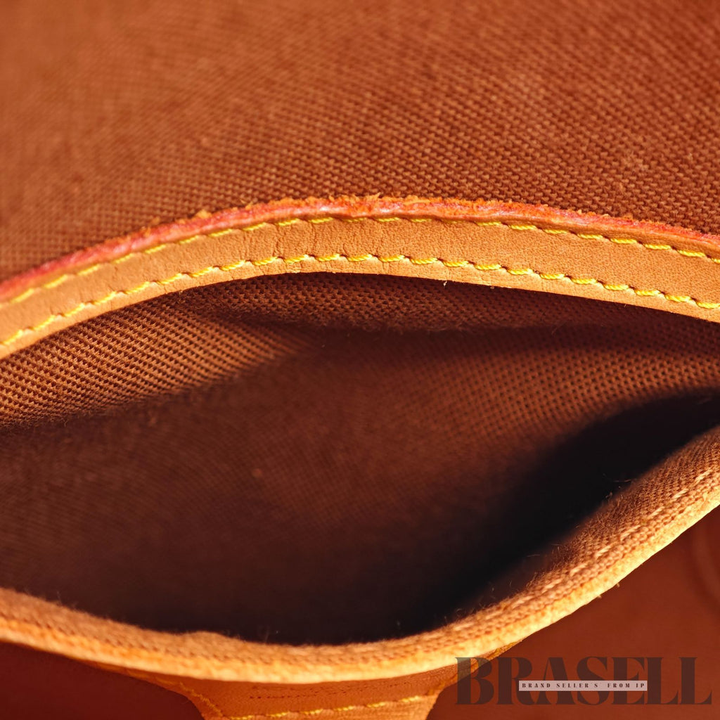 LOUIS VUITTON Monogram Ellipse MM M51126 Handbag Brown 【ImportFeeFREE】