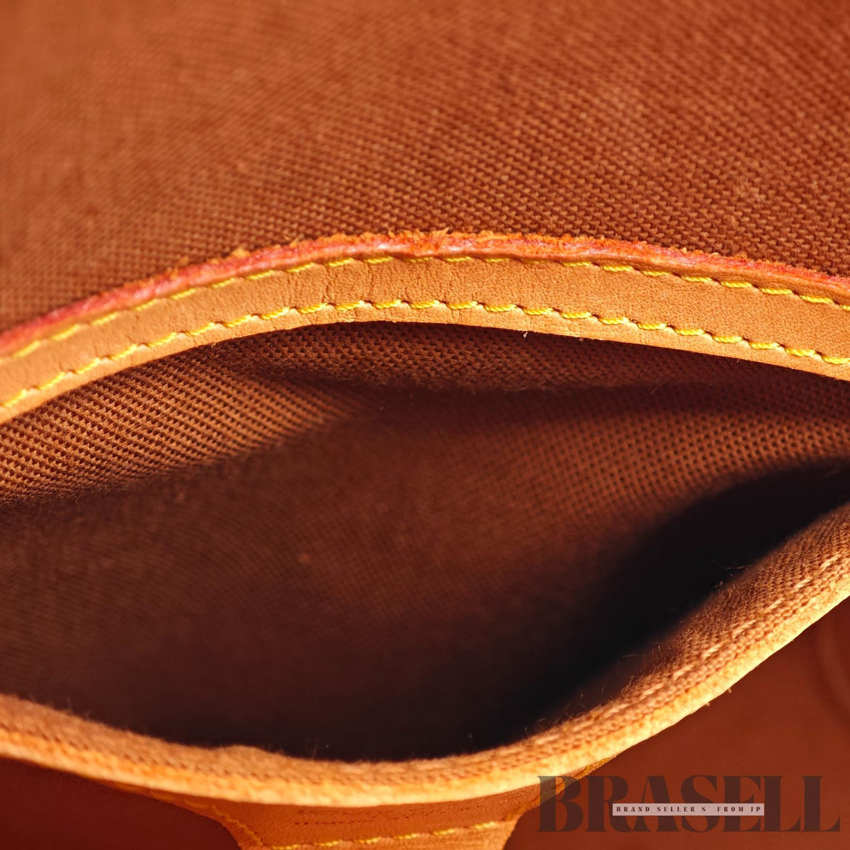 LOUIS VUITTON Monogram Ellipse MM M51126 Handbag Brown 【ImportFeeFREE】