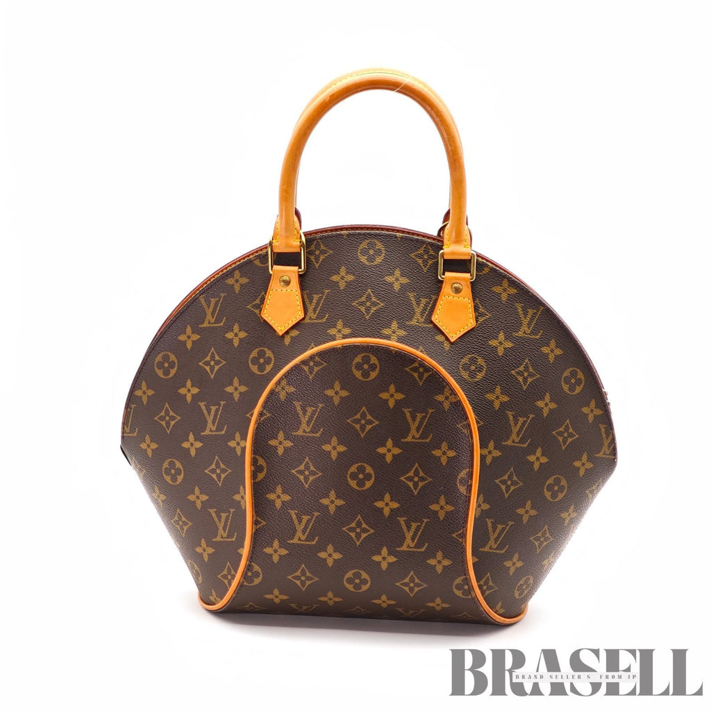 LOUIS VUITTON Monogram Ellipse MM M51126 Handbag Brown 【ImportFeeFREE】