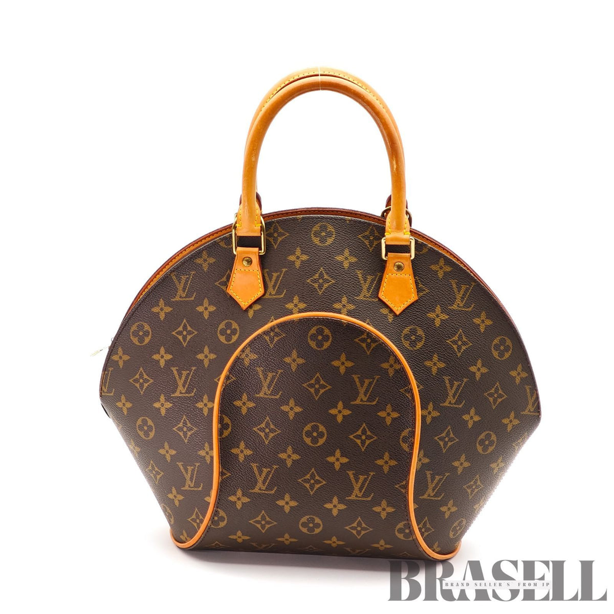 LOUIS VUITTON Monogram Ellipse MM M51126 Handbag Brown 【ImportFeeFREE】