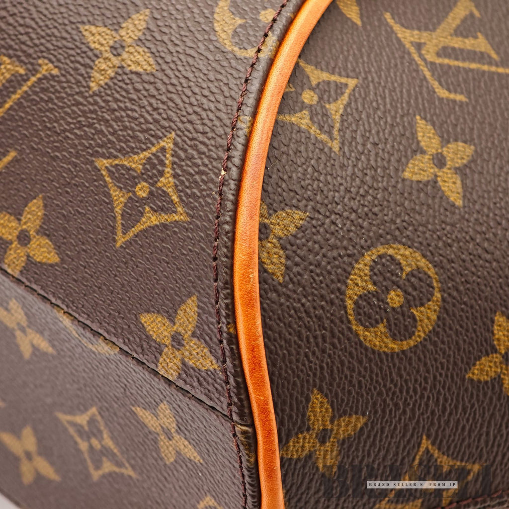 LOUIS VUITTON Monogram Ellipse MM M51126 Handbag Brown 【ImportFeeFREE】