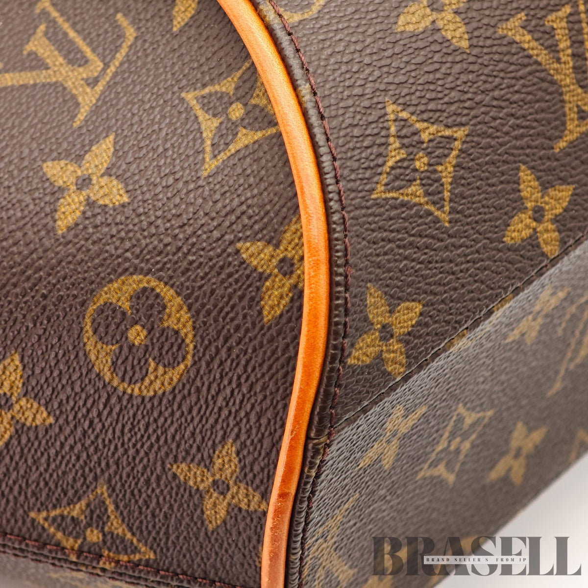 LOUIS VUITTON Monogram Ellipse MM M51126 Handbag Brown 【ImportFeeFREE】