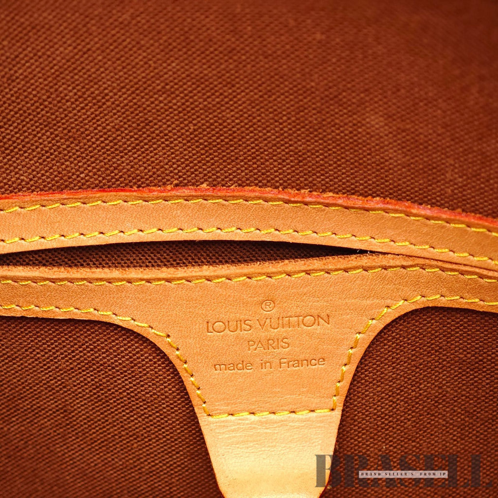 LOUIS VUITTON Monogram Ellipse MM M51126 Handbag Brown 【ImportFeeFREE】