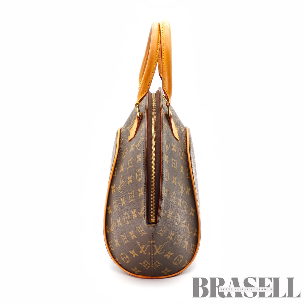 LOUIS VUITTON Monogram Ellipse MM M51126 Handbag Brown 【ImportFeeFREE】