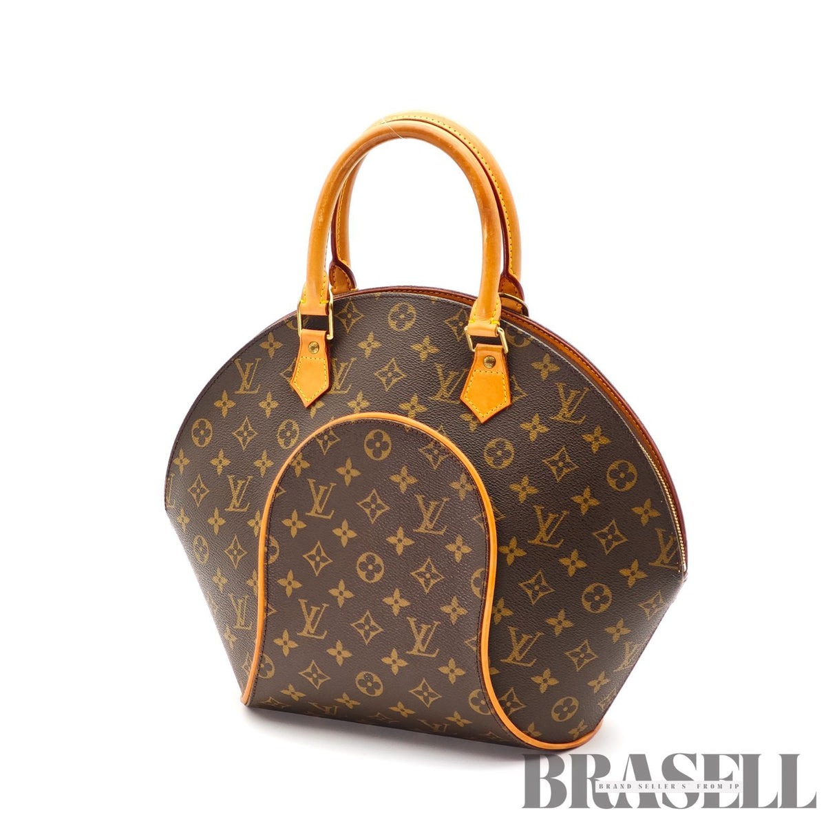 LOUIS VUITTON Monogram Ellipse MM M51126 Handbag Brown 【ImportFeeFREE】