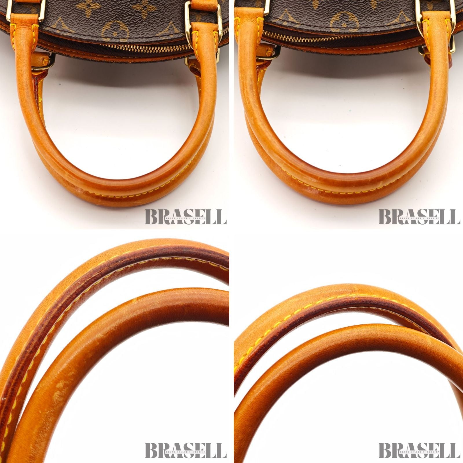 LOUIS VUITTON Monogram Ellipse PM M51127 Handbag Brown 【ImportFeeFREE】