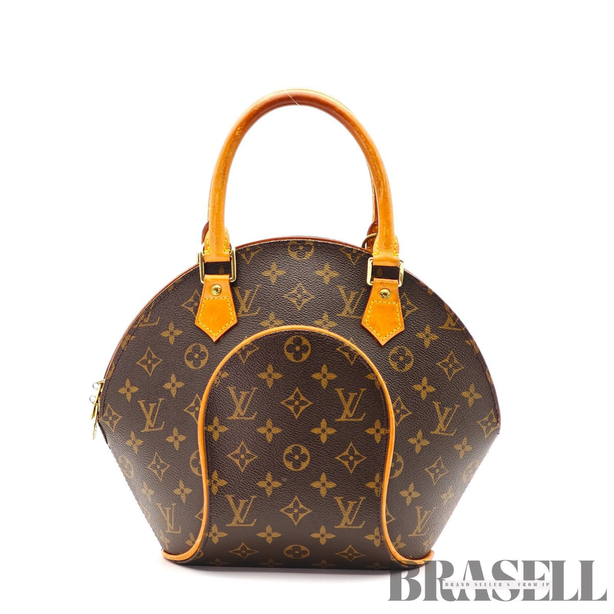 LOUIS VUITTON Monogram Ellipse PM M51127 Handbag Brown 【ImportFeeFREE】
