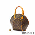 LOUIS VUITTON Monogram Ellipse PM M51127 Handbag Brown 【ImportFeeFREE】
