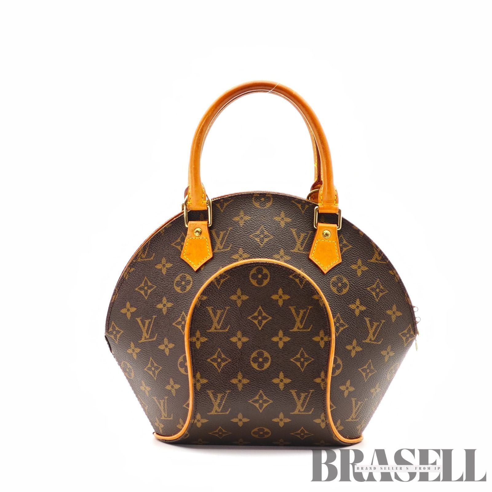 LOUIS VUITTON Monogram Ellipse PM M51127 Handbag Brown 【ImportFeeFREE】