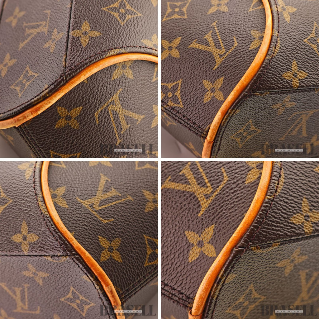 LOUIS VUITTON Monogram Ellipse PM M51127 Handbag Brown 【ImportFeeFREE】