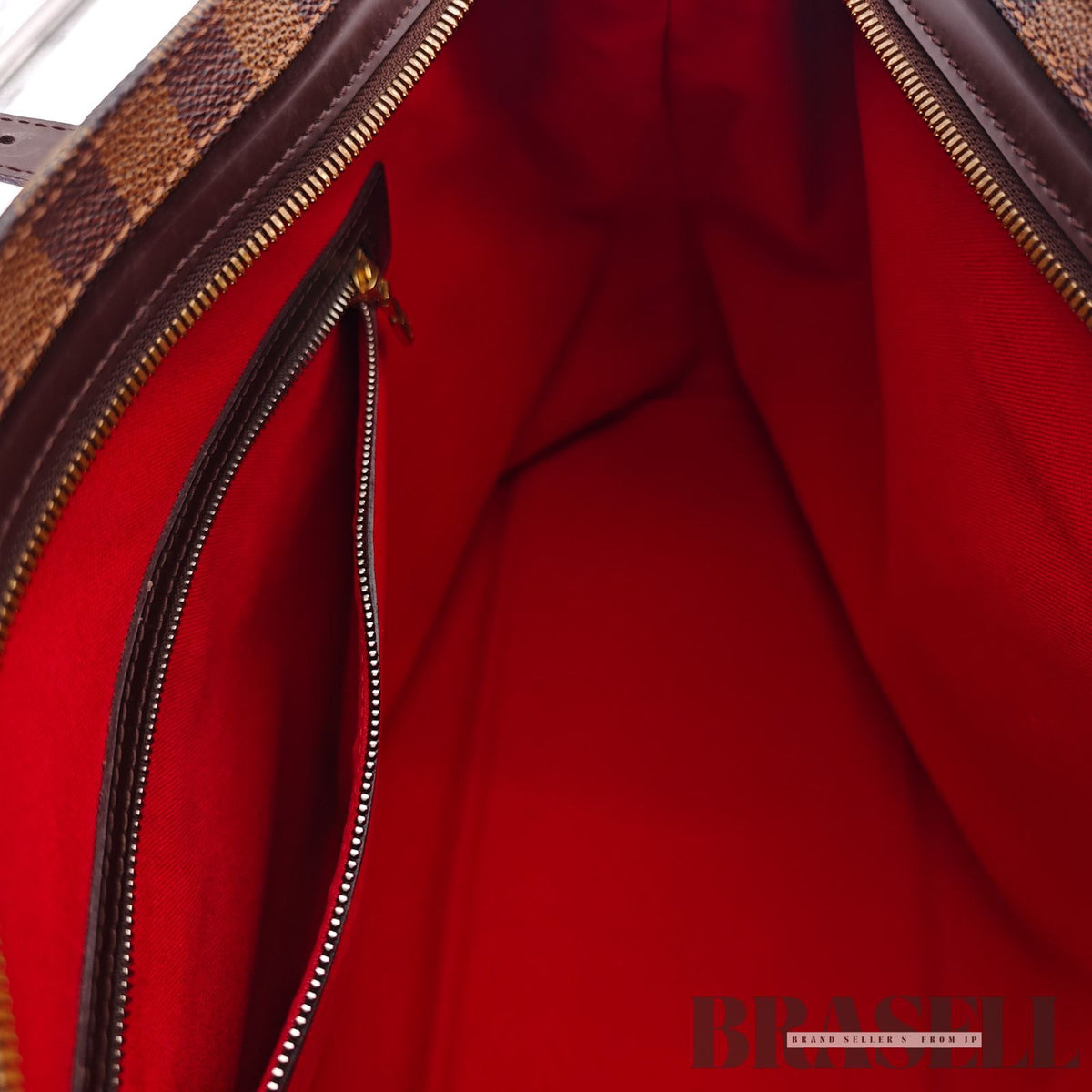 LOUIS VUITTON Damier Chelsea N51119 Tote Bag Canvas Brown【ImportFeeFREE】