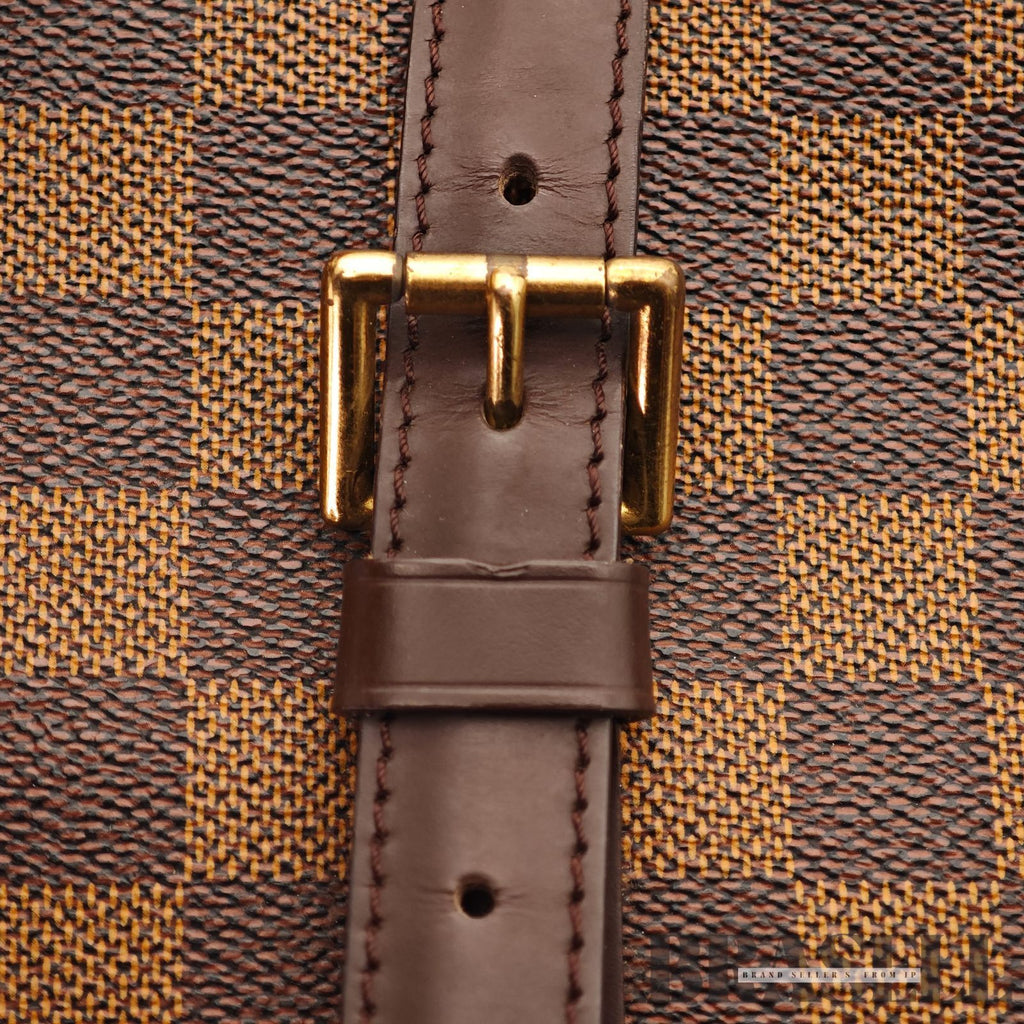 LOUIS VUITTON Damier Chelsea N51119 Tote Bag Canvas Brown【ImportFeeFREE】