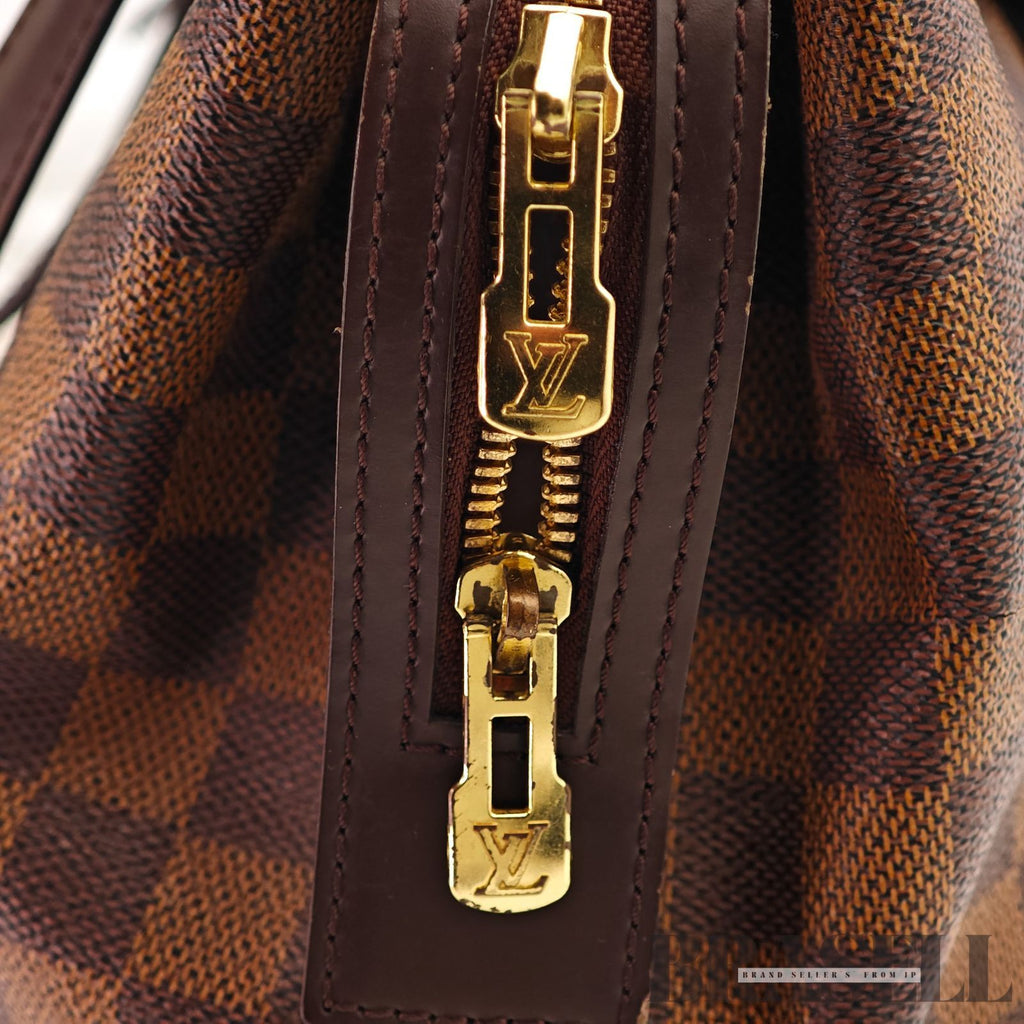 LOUIS VUITTON Damier Chelsea N51119 Tote Bag Canvas Brown【ImportFeeFREE】
