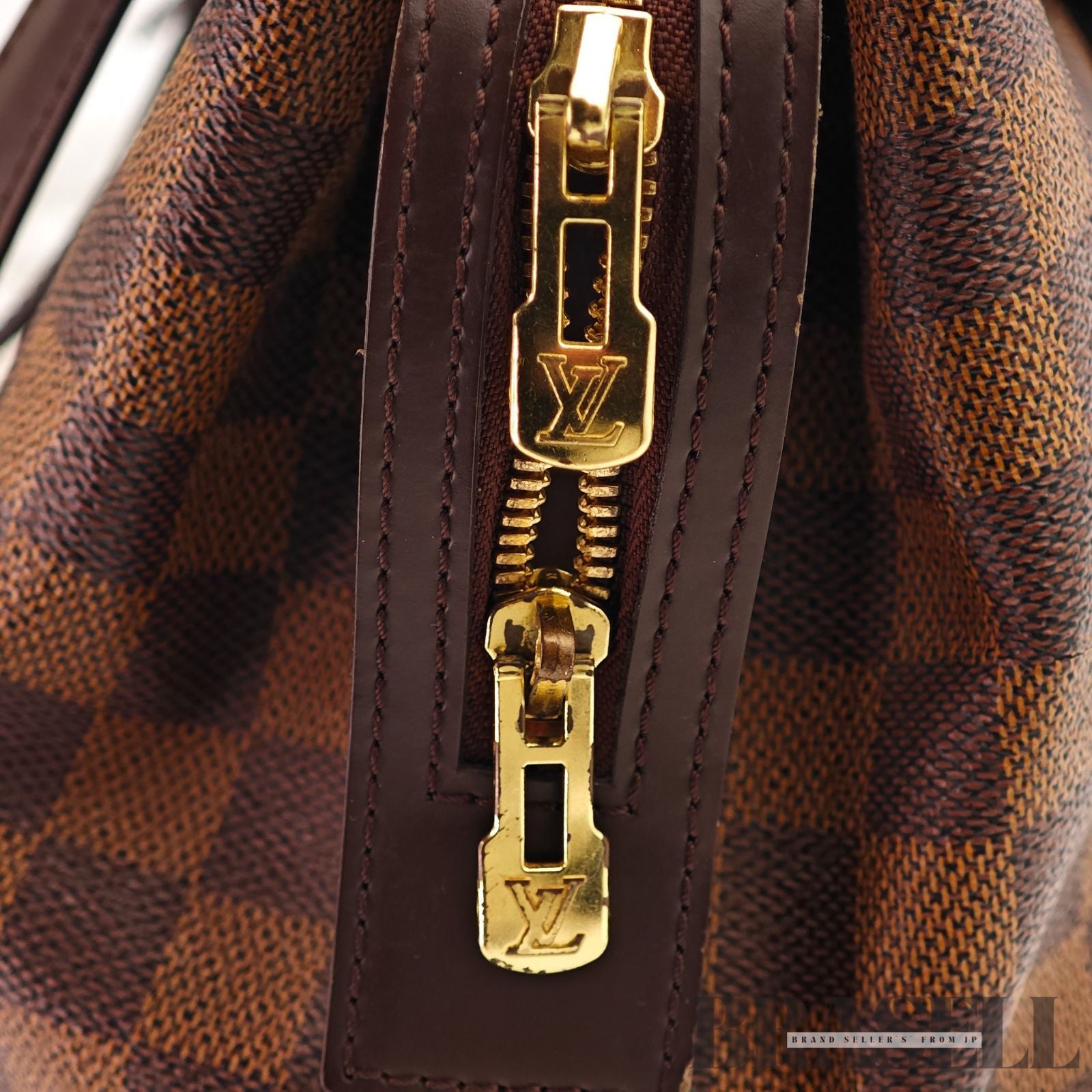 LOUIS VUITTON Damier Chelsea N51119 Tote Bag Canvas Brown【ImportFeeFREE】