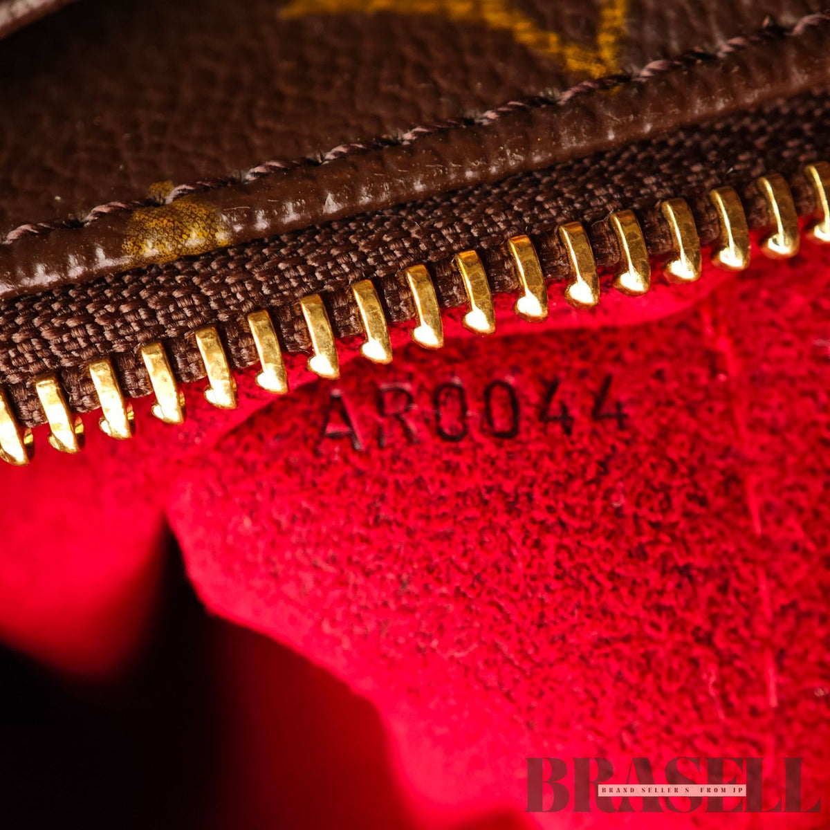 LOUIS VUITTON Monogram Vivacite MM M51164 Handbag Brown 【ImportFeeFREE】