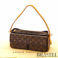 LOUIS VUITTON Monogram Vivacite MM M51164 Handbag Brown 【ImportFeeFREE】