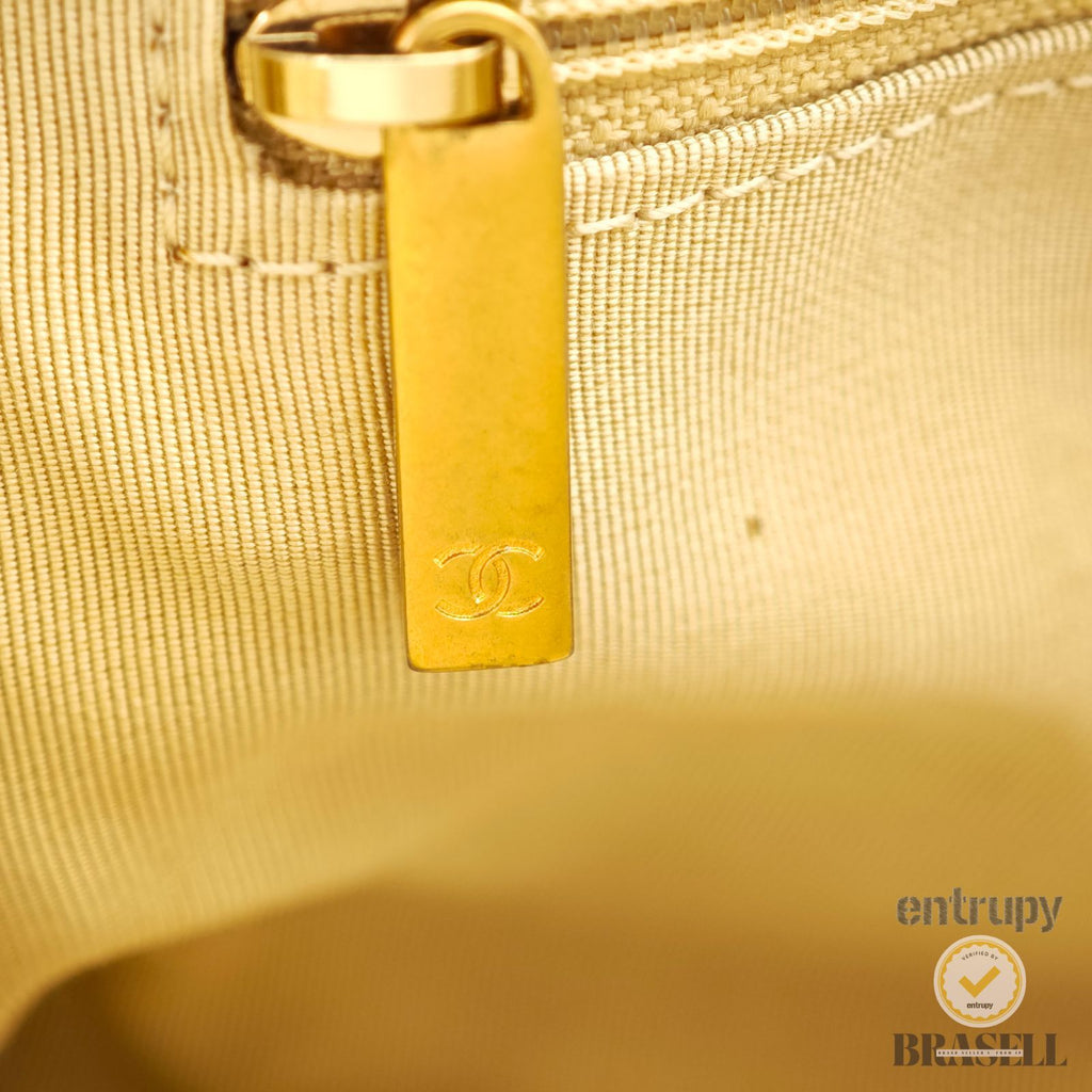 CHANEL 19 Matelasse AS1160 Handbag Bag Flap Lambskin White【ImportFeeFREE】