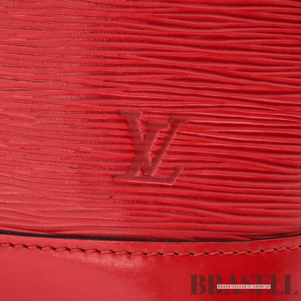 LOUIS VUITTON Epi Alma M52147 Handbag Red with Dust Bag 【ImportFeeFREE】